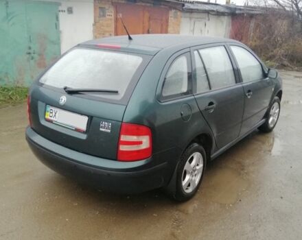 Зелений Шкода Фабія, об'ємом двигуна 1.4 л та пробігом 117 тис. км за 3200 $, фото 1 на Automoto.ua