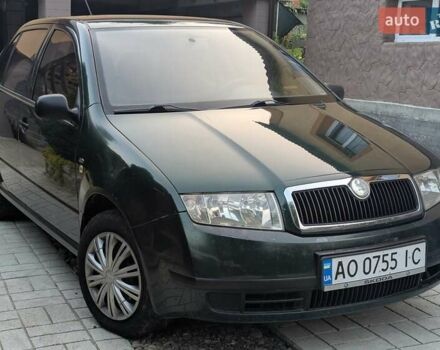 Зеленый Шкода Фабия, объемом двигателя 1.4 л и пробегом 225 тыс. км за 3000 $, фото 2 на Automoto.ua