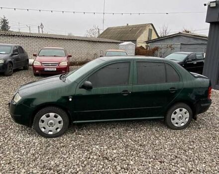 Зеленый Шкода Фабия, объемом двигателя 1.39 л и пробегом 119 тыс. км за 4200 $, фото 1 на Automoto.ua