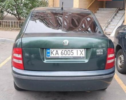 Зеленый Шкода Фабия, объемом двигателя 1.4 л и пробегом 300 тыс. км за 3000 $, фото 2 на Automoto.ua