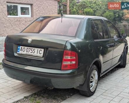 Зеленый Шкода Фабия, объемом двигателя 1.4 л и пробегом 225 тыс. км за 2800 $, фото 4 на Automoto.ua