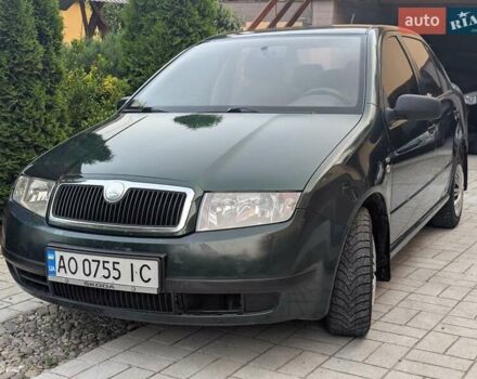 Зеленый Шкода Фабия, объемом двигателя 1.4 л и пробегом 225 тыс. км за 2800 $, фото 5 на Automoto.ua