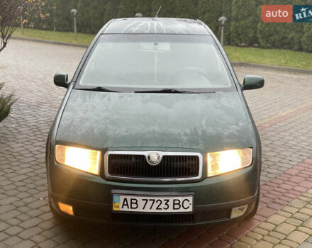 Зелений Шкода Фабія, об'ємом двигуна 1.4 л та пробігом 196 тис. км за 2150 $, фото 4 на Automoto.ua