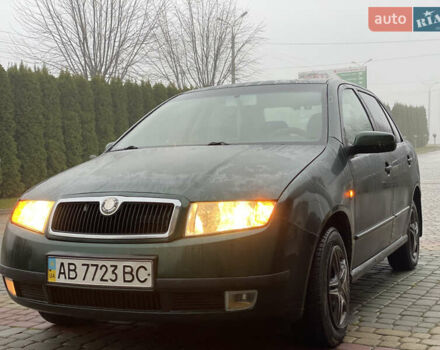 Зелений Шкода Фабія, об'ємом двигуна 1.4 л та пробігом 196 тис. км за 2150 $, фото 10 на Automoto.ua