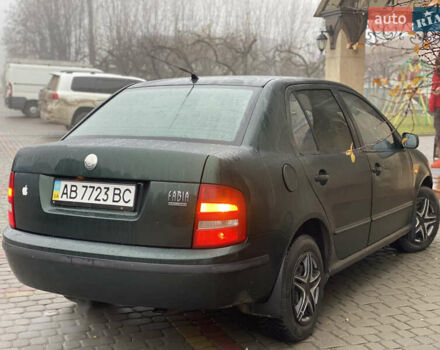 Зелений Шкода Фабія, об'ємом двигуна 1.4 л та пробігом 196 тис. км за 2150 $, фото 15 на Automoto.ua