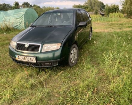 Зеленый Шкода Фабия, объемом двигателя 1.4 л и пробегом 280 тыс. км за 3200 $, фото 1 на Automoto.ua