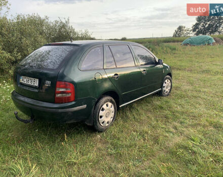 Зелений Шкода Фабія, об'ємом двигуна 1.4 л та пробігом 280 тис. км за 3200 $, фото 3 на Automoto.ua