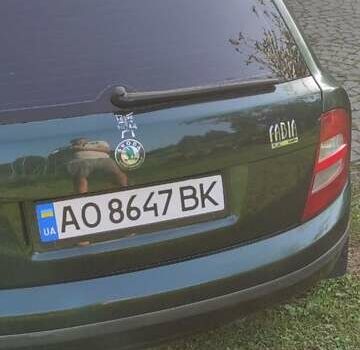 Зелений Шкода Фабія, об'ємом двигуна 1.39 л та пробігом 178 тис. км за 3200 $, фото 1 на Automoto.ua