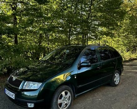 Зеленый Шкода Фабия, объемом двигателя 1.39 л и пробегом 240 тыс. км за 2900 $, фото 2 на Automoto.ua