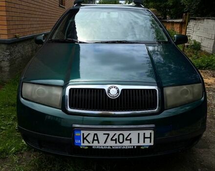 Зелений Шкода Фабія, об'ємом двигуна 1.4 л та пробігом 427 тис. км за 3100 $, фото 1 на Automoto.ua