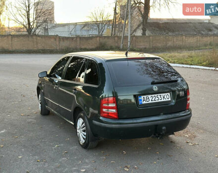 Зеленый Шкода Фабия, объемом двигателя 1.4 л и пробегом 199 тыс. км за 4200 $, фото 5 на Automoto.ua