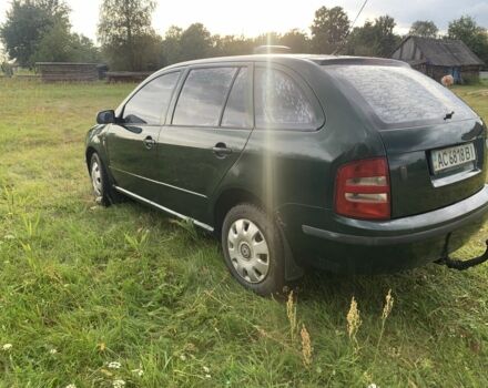 Зеленый Шкода Фабия, объемом двигателя 1.4 л и пробегом 280 тыс. км за 3200 $, фото 2 на Automoto.ua