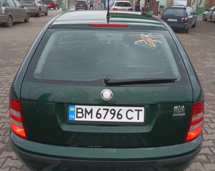 Зеленый Шкода Фабия, объемом двигателя 1.4 л и пробегом 270 тыс. км за 3600 $, фото 3 на Automoto.ua