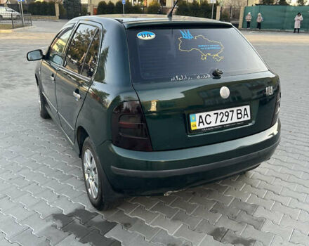 Зелений Шкода Фабія, об'ємом двигуна 1.4 л та пробігом 338 тис. км за 3000 $, фото 17 на Automoto.ua