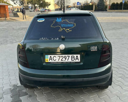 Зелений Шкода Фабія, об'ємом двигуна 1.4 л та пробігом 338 тис. км за 3000 $, фото 10 на Automoto.ua