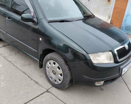 Зеленый Шкода Фабия, объемом двигателя 1.4 л и пробегом 289 тыс. км за 2800 $, фото 19 на Automoto.ua