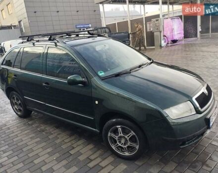 Зелений Шкода Фабія, об'ємом двигуна 1.4 л та пробігом 228 тис. км за 3400 $, фото 6 на Automoto.ua