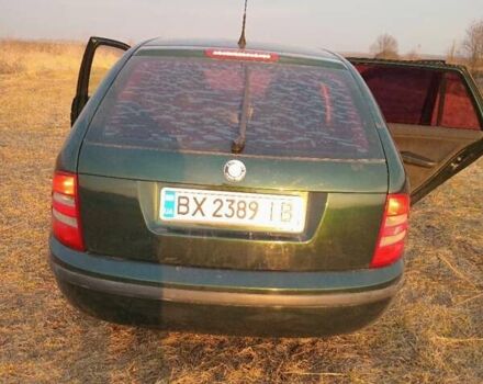 Зеленый Шкода Фабия, объемом двигателя 1.2 л и пробегом 311 тыс. км за 2500 $, фото 4 на Automoto.ua