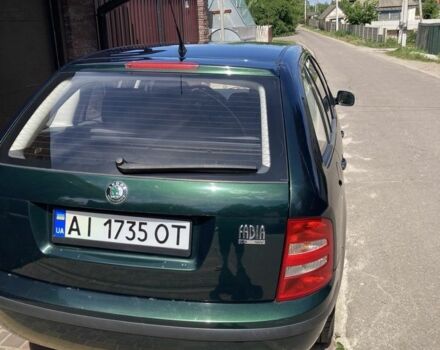 Зеленый Шкода Фабия, объемом двигателя 1.4 л и пробегом 112 тыс. км за 4200 $, фото 2 на Automoto.ua