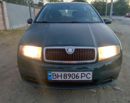 Зеленый Шкода Фабия, объемом двигателя 1.4 л и пробегом 211 тыс. км за 3592 $, фото 1 на Automoto.ua