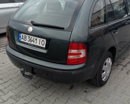 Зеленый Шкода Фабия, объемом двигателя 1.39 л и пробегом 230 тыс. км за 3800 $, фото 3 на Automoto.ua