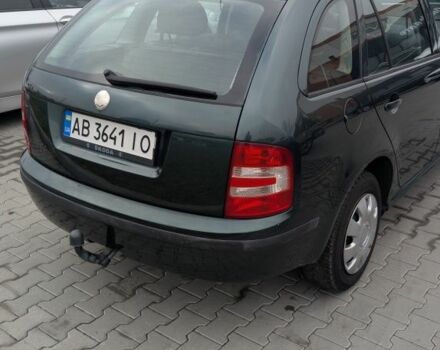 Зеленый Шкода Фабия, объемом двигателя 1.4 л и пробегом 230 тыс. км за 3800 $, фото 2 на Automoto.ua