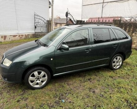 Зеленый Шкода Фабия, объемом двигателя 1.4 л и пробегом 265 тыс. км за 4600 $, фото 7 на Automoto.ua