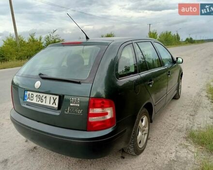 Зелений Шкода Фабія, об'ємом двигуна 1.4 л та пробігом 217 тис. км за 4500 $, фото 7 на Automoto.ua