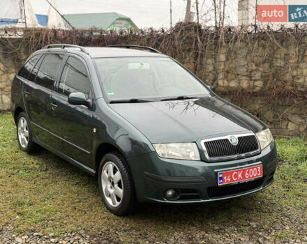 Зелений Шкода Фабія, об'ємом двигуна 1.39 л та пробігом 265 тис. км за 4700 $, фото 2 на Automoto.ua
