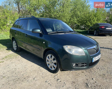 Зеленый Шкода Фабия, объемом двигателя 1.42 л и пробегом 284 тыс. км за 4600 $, фото 1 на Automoto.ua