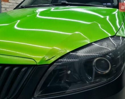 Зеленый Шкода Фабия, объемом двигателя 1.39 л и пробегом 357 тыс. км за 3200 $, фото 14 на Automoto.ua