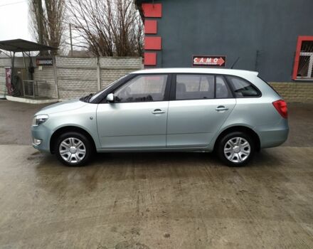 Зеленый Шкода Фабия, объемом двигателя 1.2 л и пробегом 230 тыс. км за 4500 $, фото 1 на Automoto.ua