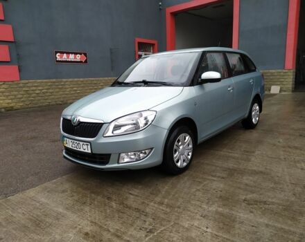 Зеленый Шкода Фабия, объемом двигателя 1.2 л и пробегом 230 тыс. км за 4500 $, фото 2 на Automoto.ua