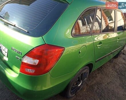 Зеленый Шкода Фабия, объемом двигателя 1.6 л и пробегом 206 тыс. км за 5700 $, фото 14 на Automoto.ua