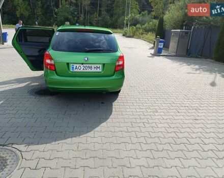Зеленый Шкода Фабия, объемом двигателя 1.6 л и пробегом 216 тыс. км за 6700 $, фото 11 на Automoto.ua