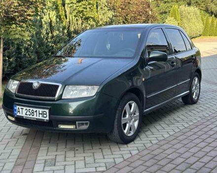 Зеленый Шкода Фабия, объемом двигателя 1.4 л и пробегом 263 тыс. км за 2850 $, фото 1 на Automoto.ua