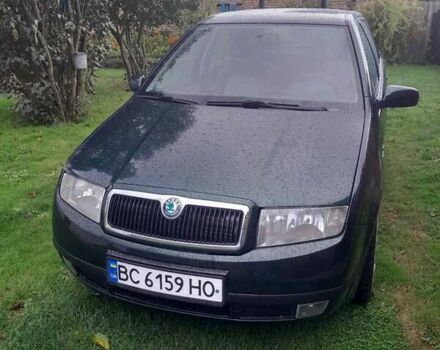 Зеленый Шкода Фабия, объемом двигателя 1.4 л и пробегом 295 тыс. км за 2800 $, фото 1 на Automoto.ua
