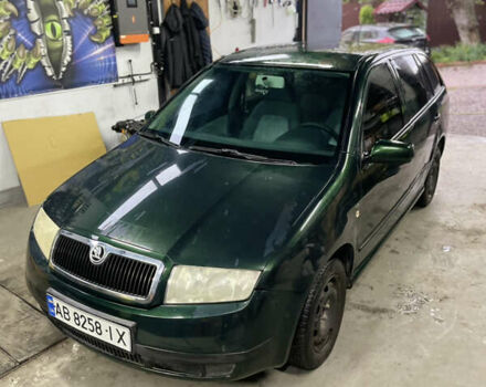 Зеленый Шкода Фабия, объемом двигателя 1.4 л и пробегом 270 тыс. км за 3500 $, фото 1 на Automoto.ua