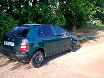 Зеленый Шкода Фабия, объемом двигателя 1.4 л и пробегом 191 тыс. км за 3500 $, фото 1 на Automoto.ua