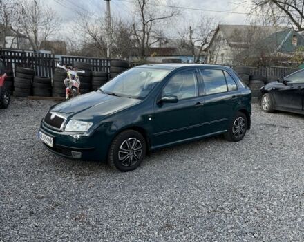 Зеленый Шкода Фабия, объемом двигателя 1.4 л и пробегом 300 тыс. км за 3000 $, фото 1 на Automoto.ua