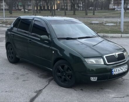 Зеленый Шкода Фабия, объемом двигателя 1.4 л и пробегом 480 тыс. км за 3200 $, фото 1 на Automoto.ua