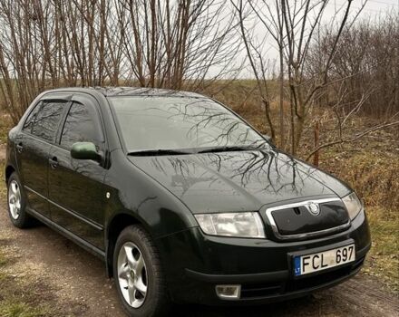 Зеленый Шкода Фабия, объемом двигателя 1.9 л и пробегом 287 тыс. км за 2000 $, фото 1 на Automoto.ua
