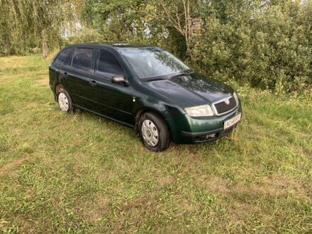 Шкода Фабия 2001 в Шацке на Automoto.ua Зеленый Шкода Фабия, объемом двигателя 1.4 л и пробегом 280 тыс. км за 3200 $, фото 1 на Automoto.ua