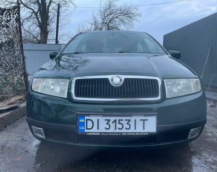 Зеленый Шкода Фабия, объемом двигателя 1.4 л и пробегом 268 тыс. км за 2650 $, фото 1 на Automoto.ua