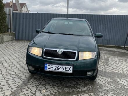Зеленый Шкода Фабия, объемом двигателя 1.4 л и пробегом 293 тыс. км за 1650 $, фото 1 на Automoto.ua