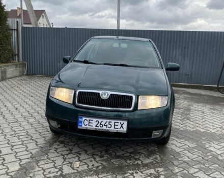 Зеленый Шкода Фабия, объемом двигателя 1.4 л и пробегом 293 тыс. км за 1650 $, фото 1 на Automoto.ua