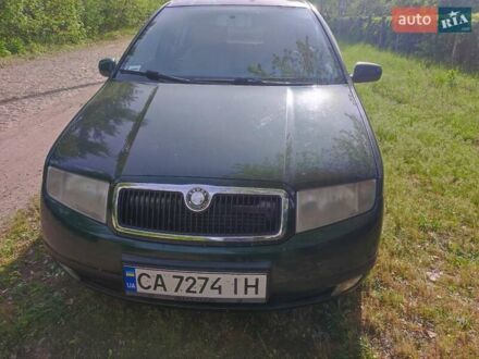 Шкода Фабия 2001 в Золотоноше на Automoto.ua Зеленый Шкода Фабия, объемом двигателя 1.4 л и пробегом 137 тыс. км за 3600 $, фото 1 на Automoto.ua