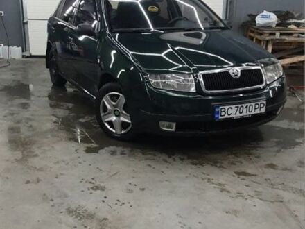 Зелений Шкода Фабія, об'ємом двигуна 1.4 л та пробігом 190 тис. км за 2150 $, фото 1 на Automoto.ua