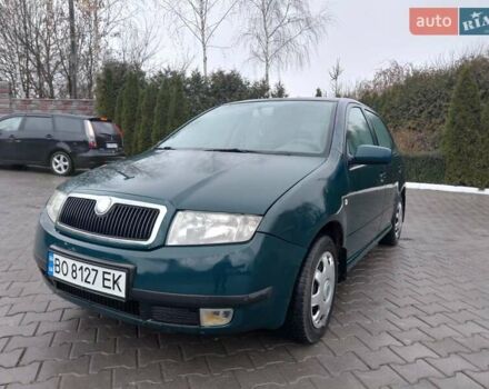 Зеленый Шкода Фабия, объемом двигателя 1.4 л и пробегом 250 тыс. км за 2450 $, фото 1 на Automoto.ua
