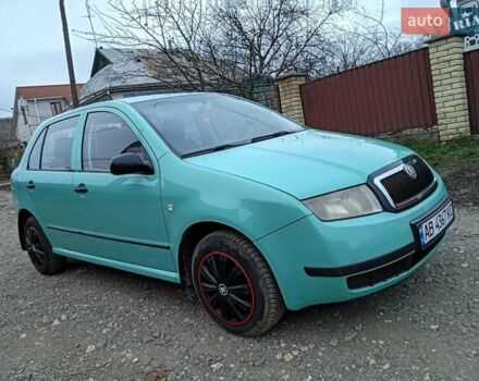 Зеленый Шкода Фабия, объемом двигателя 1.4 л и пробегом 176 тыс. км за 2800 $, фото 1 на Automoto.ua